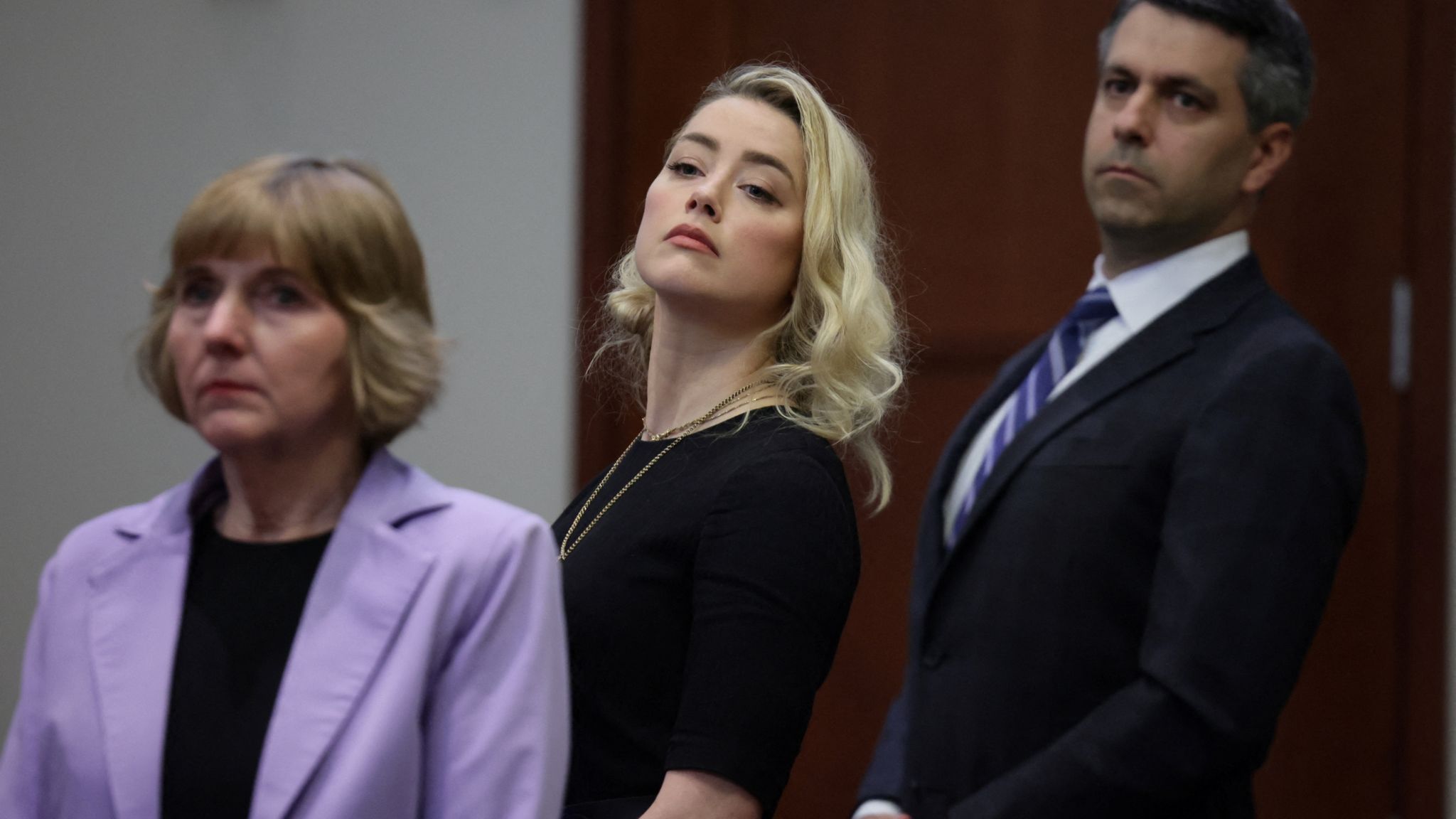 Amber Heard and her lawyers