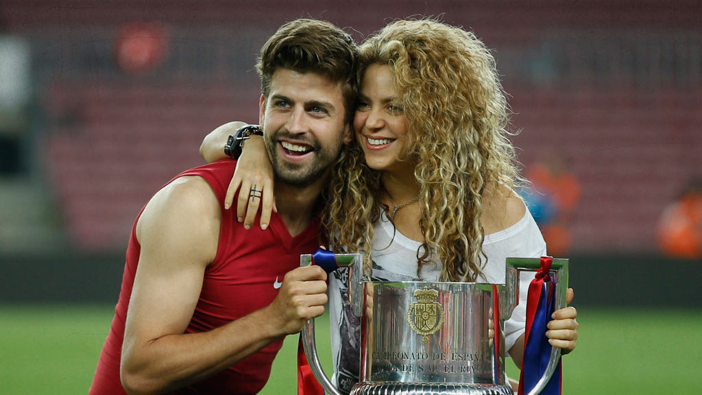 Pique and Shakira
