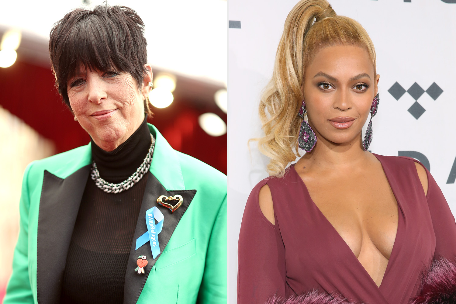 Diane Warren accuses Beyonce of using many writers.
