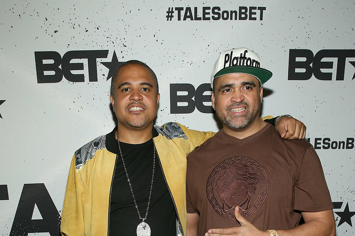 Irv Gotti with his brother Chris Gotti