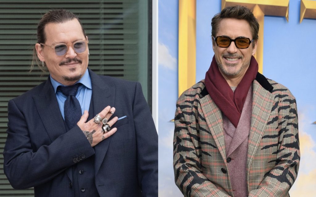 Johnny Depp and Robert-Downey-Jr.