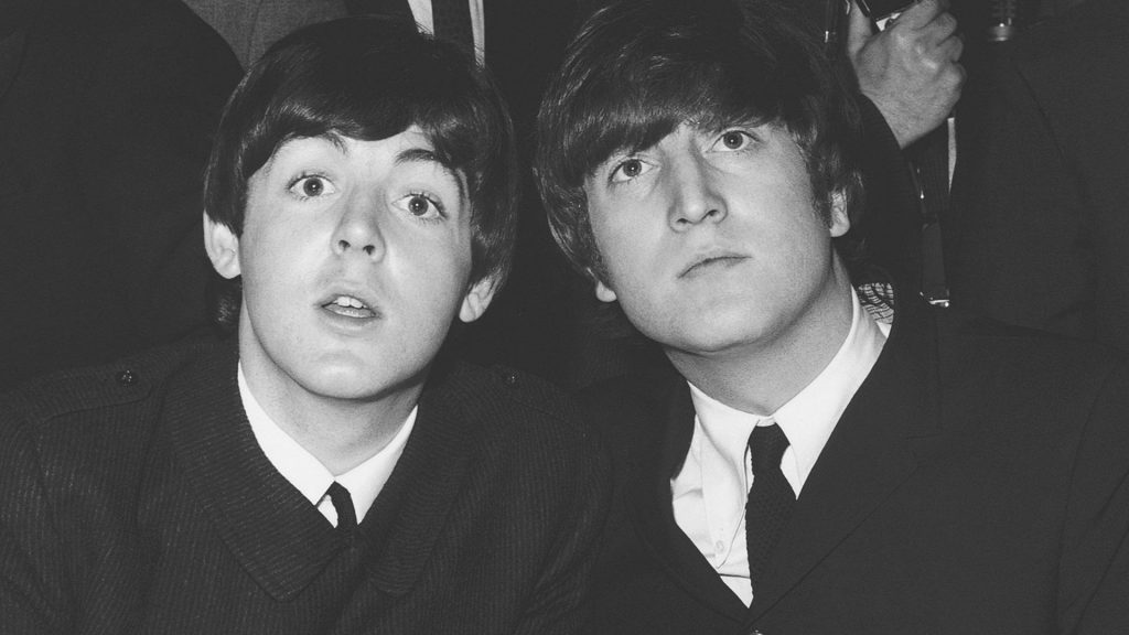 The Beatles Member Paul McCartney And John Lennon
