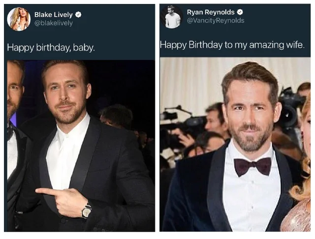 Ryan Reynolds and Blake Lively