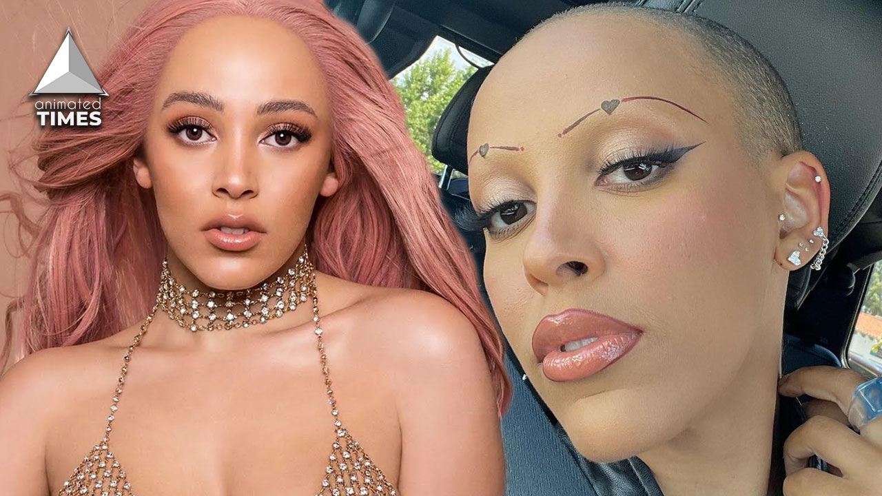 I Won a Grammy... You All Want Me To Look F**kable?': Doja Cat Blasts Fans  After They Troll Her Shaved Head Look, Orders Them To 'Go F**k' Themselves  - Animated Times