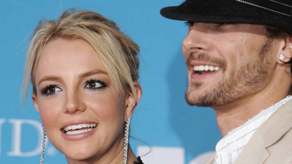 Britney Spears with kevin Federline