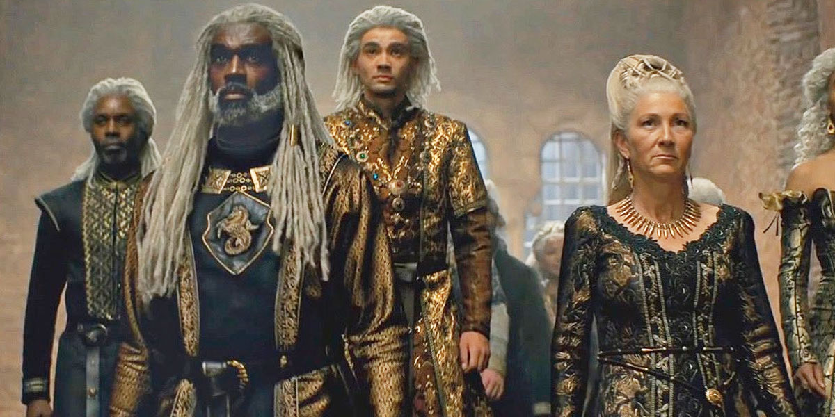 House Velaryon in 'House of the Dragon' is one of the most powerful houses with the blood of old Valyria, represented by people of colour