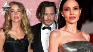 Angelina Jolie, Johnny Depp and Amber Heard