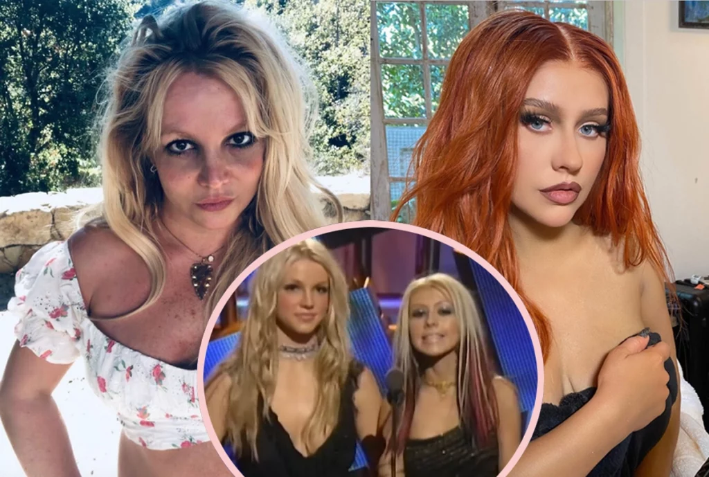 Britney Spears  and Christina Aguilera