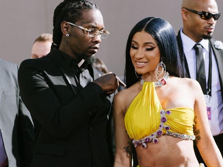 Cardi B with rapper Offset