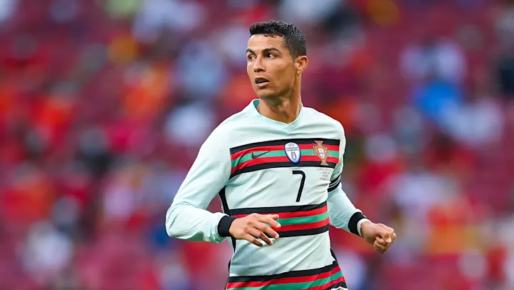 Portuguese soccer player Cristiano Ronaldo