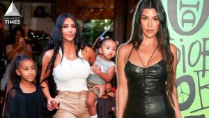 Kim Kardashian with kids and Kourtney Kardashian