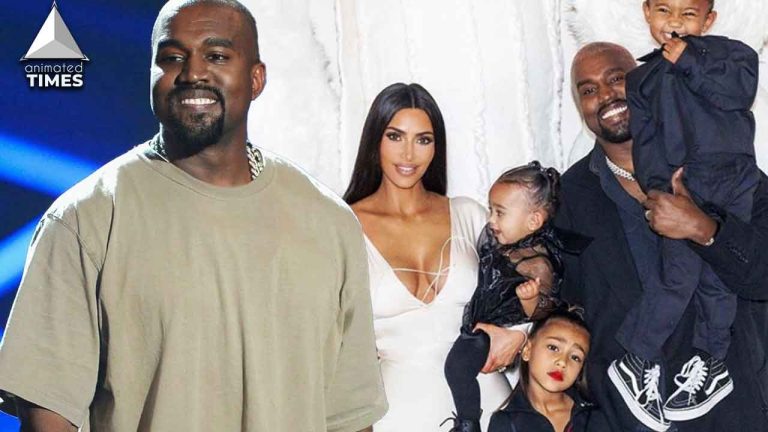 Kanye West with kids