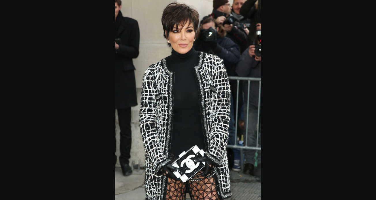 Kris Jenner holding the Chanel purse