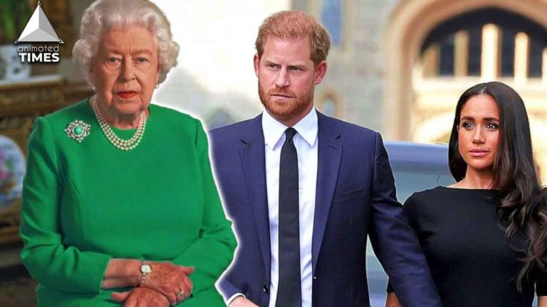 Meghan Markle, Prince Harry and Queen Elizabeth II