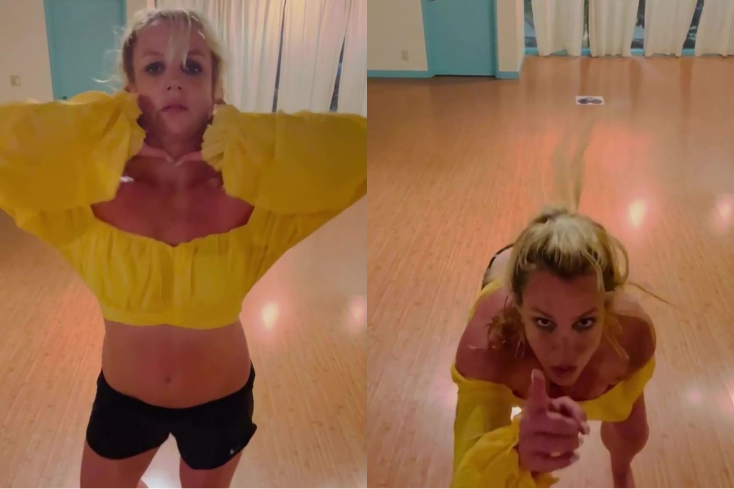 Britney Spears Instagram dance video