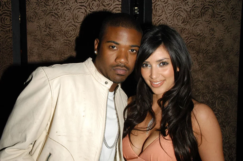 Ray J and Kim Kardashian