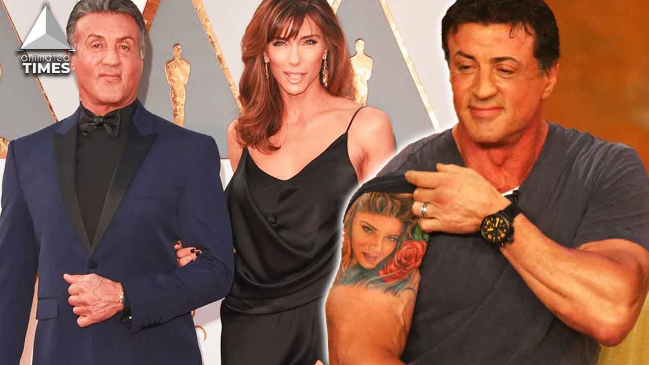 Sylvester Stallone and Wife Jennifer Flavin