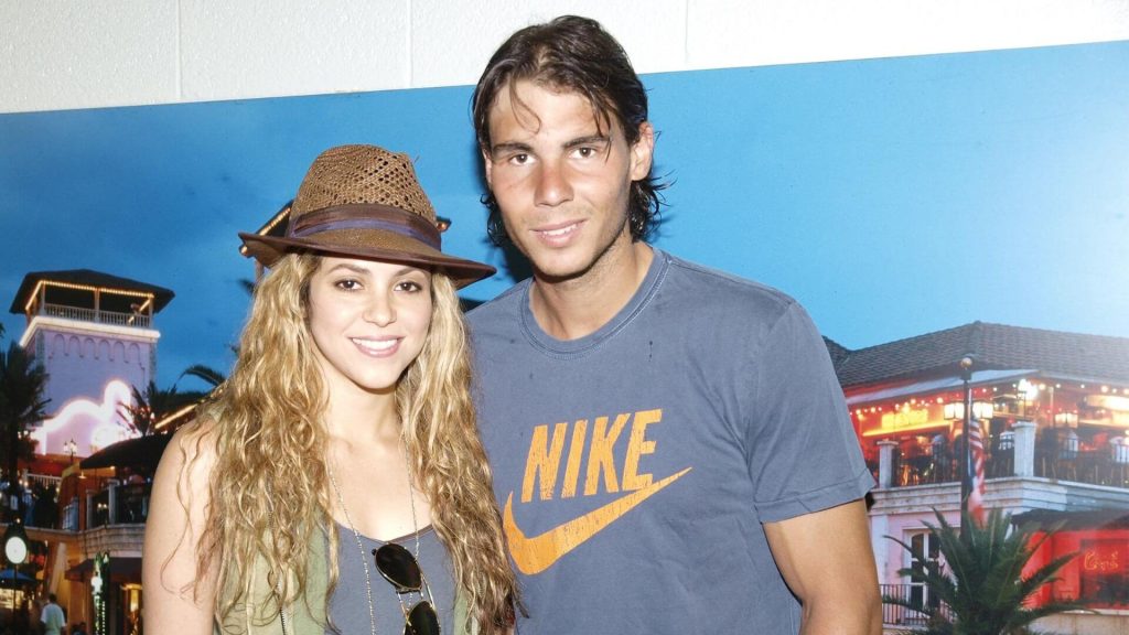 Shakira and Rafael Nadel