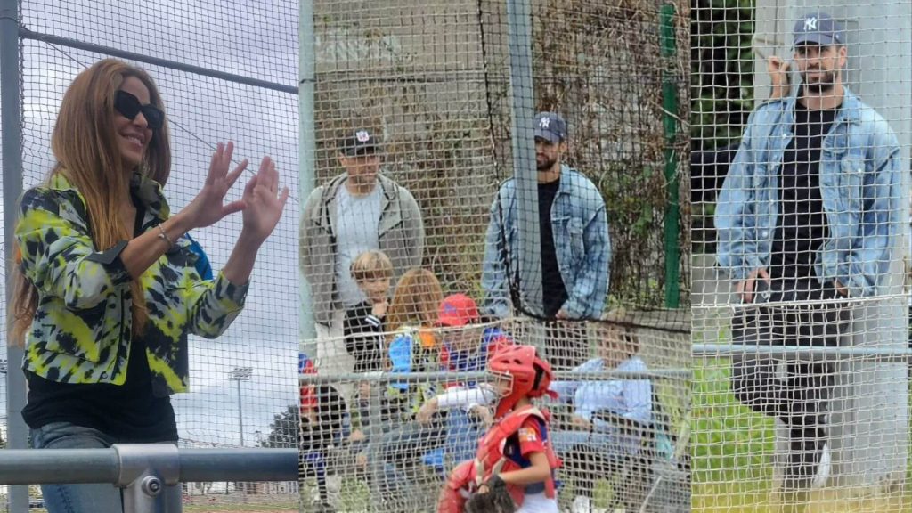Gerard Pique and Shakira spotted at eldest son's baseball gameGerard Pique and Shakira spotted at eldest son's baseball game