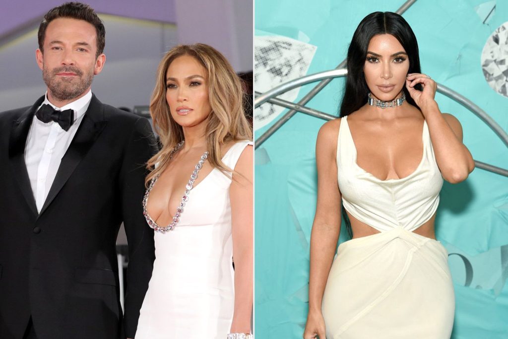 Ben Affleck, Jennifer Lopez and Kim Kardashian