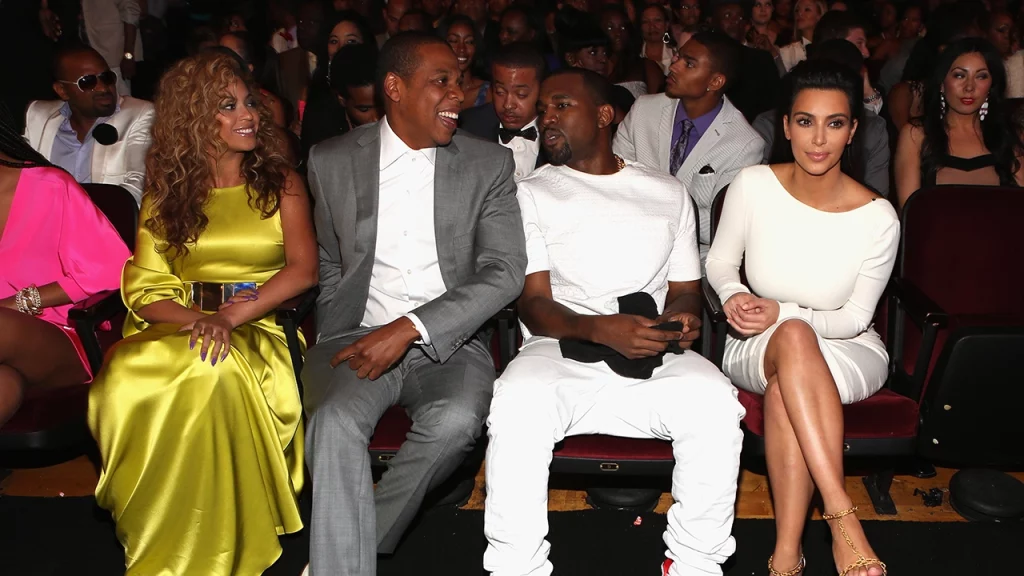 Beyonce, Jay Z, Kanye West and Kim K