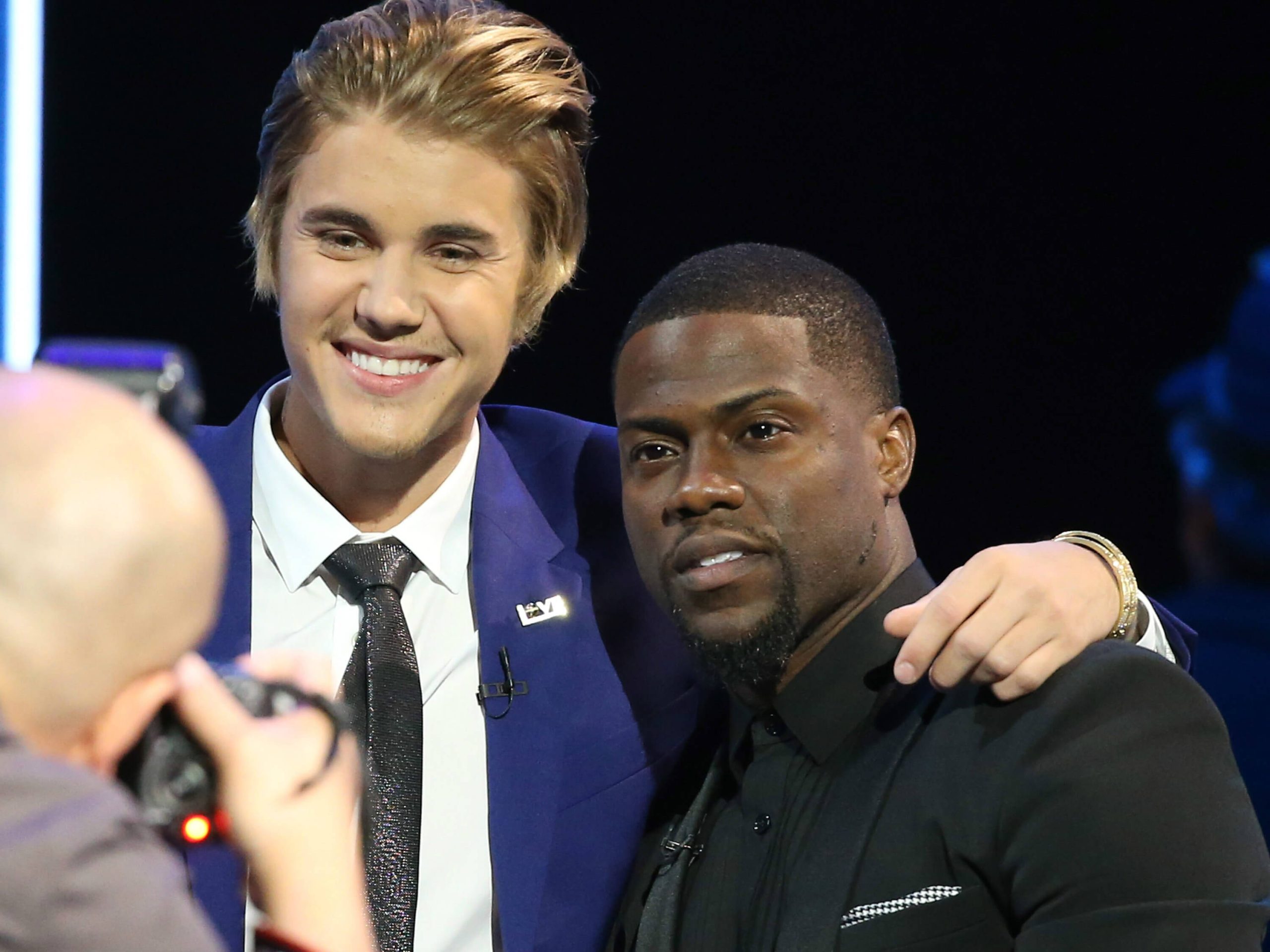 Kevin Hart and Justin Bieber
