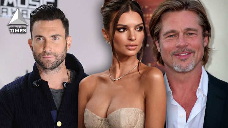 emily ratajkwoski brad pitt and adam levine