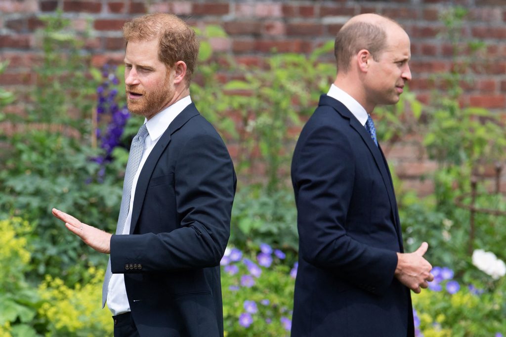 Prince Harry and Prince Williams feud