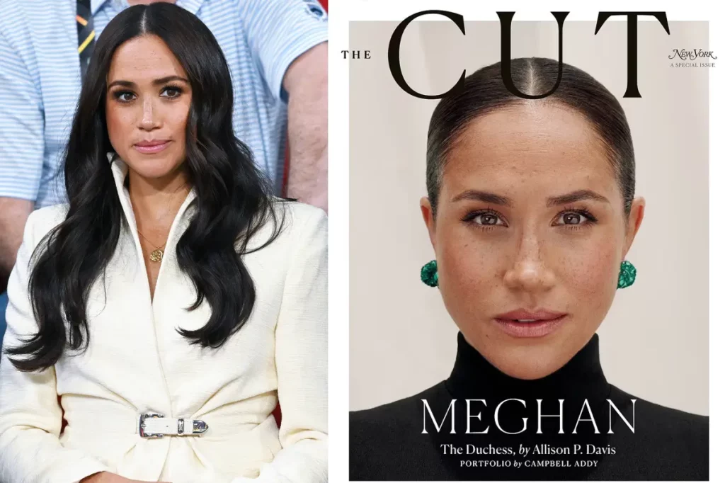 Megan Markle on the cover of the Cut Magazine