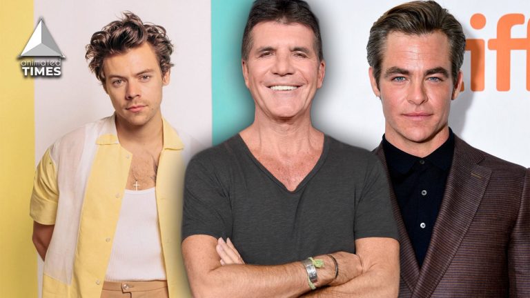 American Idol Star Simon Cowell Refuses to Believe Harry Styles Can Spit on Chris Pines