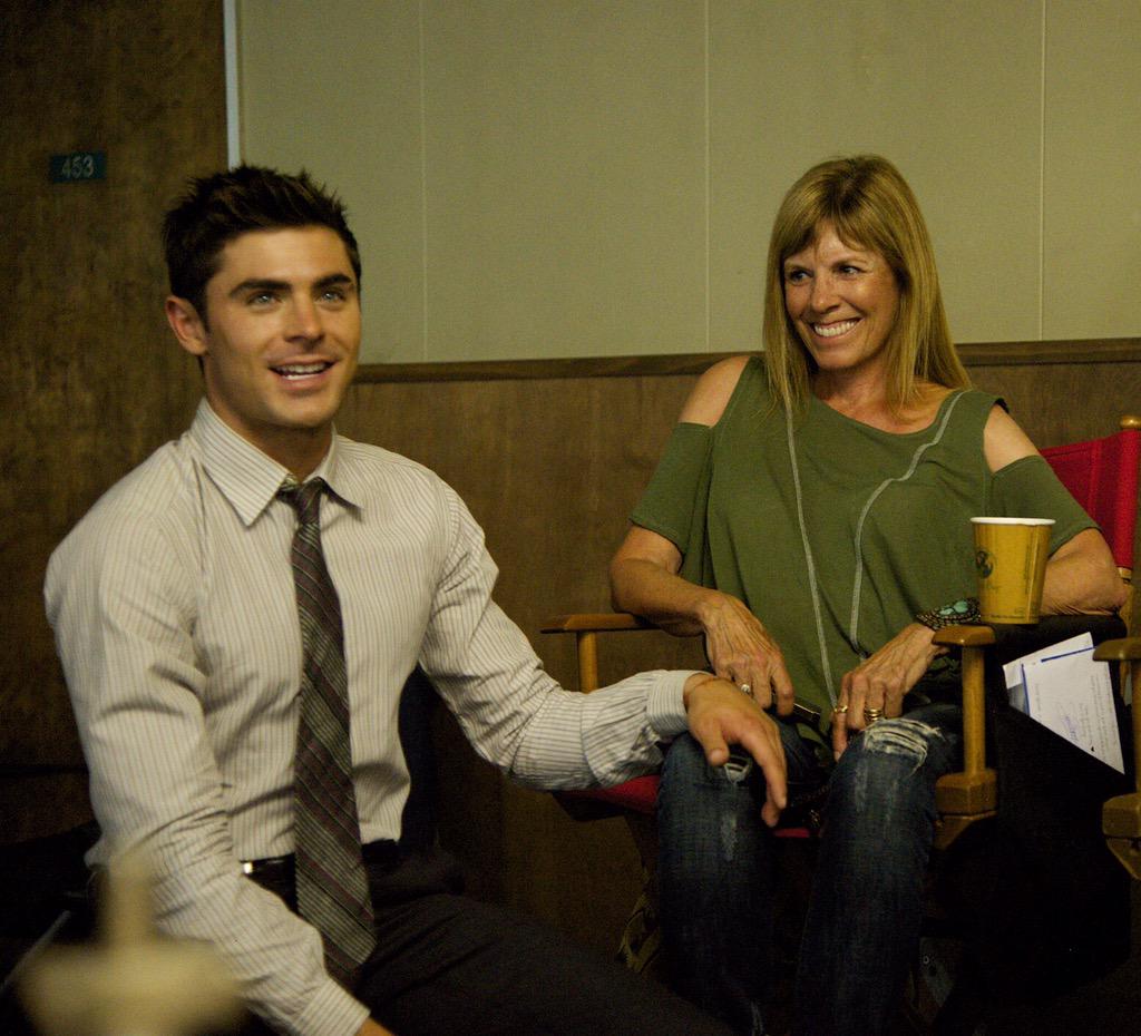 Zac with his mom