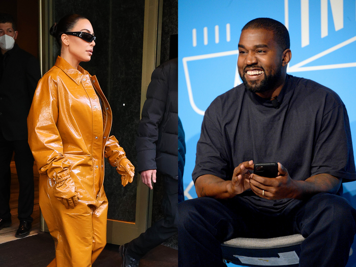 Kanye West made fun of Kim Kardashian's Milan look