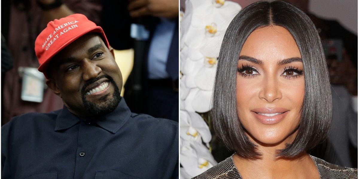 Kanye West and Kim Kardashian split up because of politics