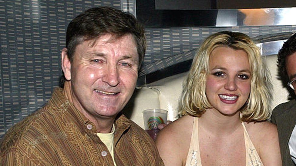 Britney Spears With Her Dad Jamie Spears
