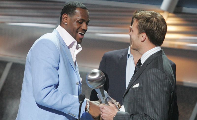 LeBron James questioned Tom Brady's GOAT status
