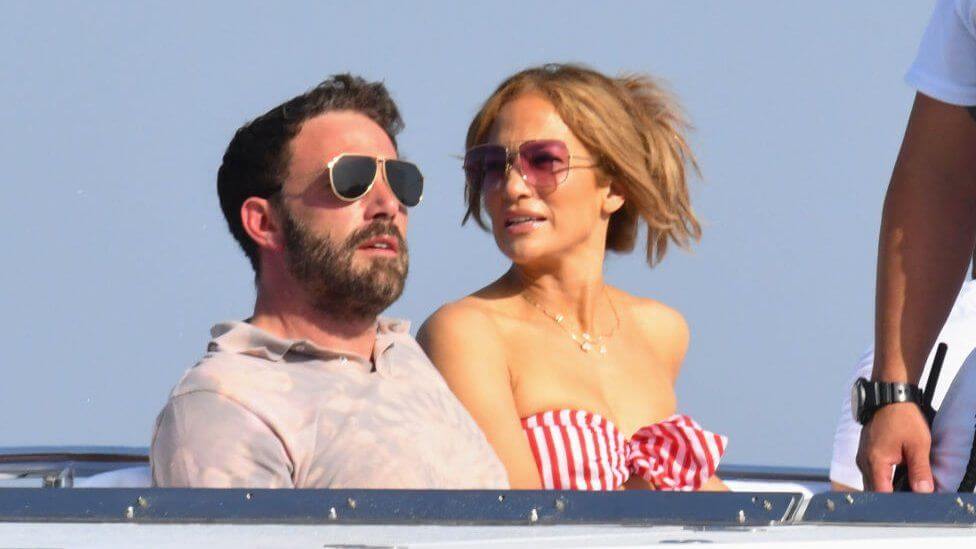 JLo and Ben Affleck on a vacation