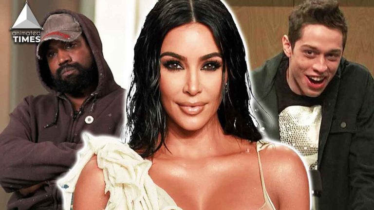 Kim Kardashian Pete Davidson and Kanye West