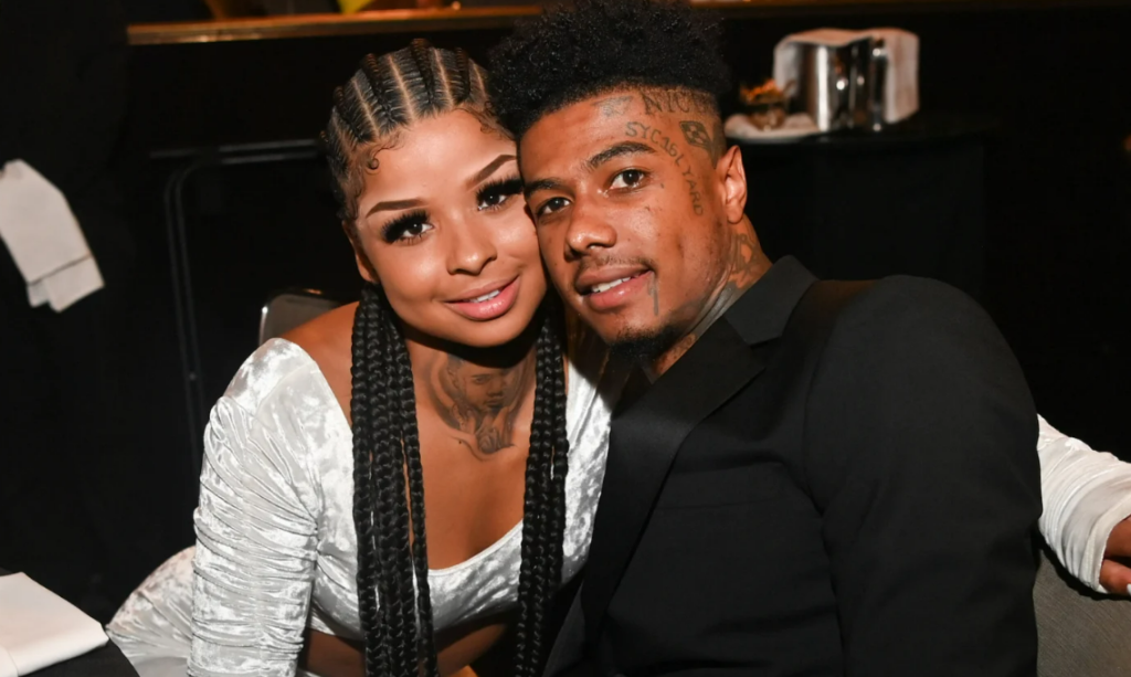 Blueface and his girlfriend Chrisean Rock