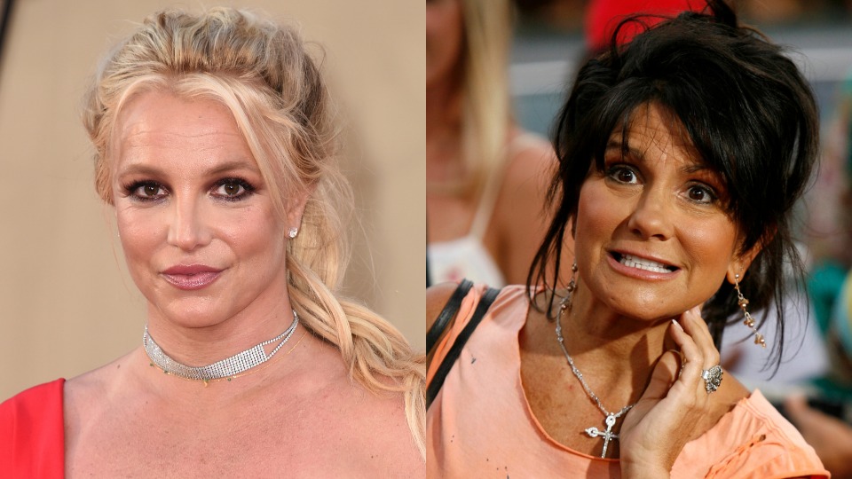 Britney Spears and Lynne Spears 