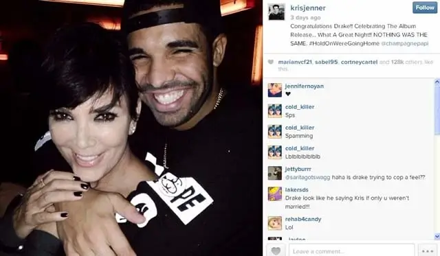 Drake and Kris Jenner accused of having sex by Kanye West