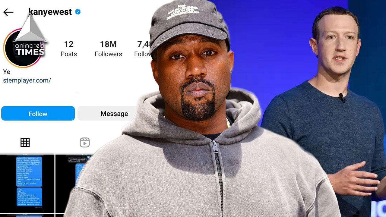 Kanye West alleges Mark Zuckerberg banned his Instagram account after feuding with celebrities online