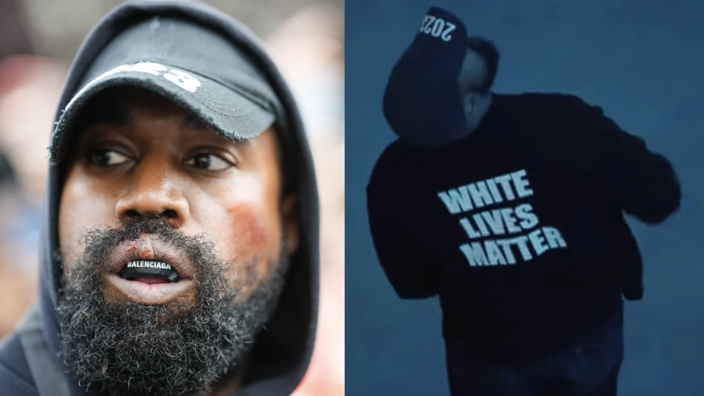 Kanye West White Lives Matter shirt