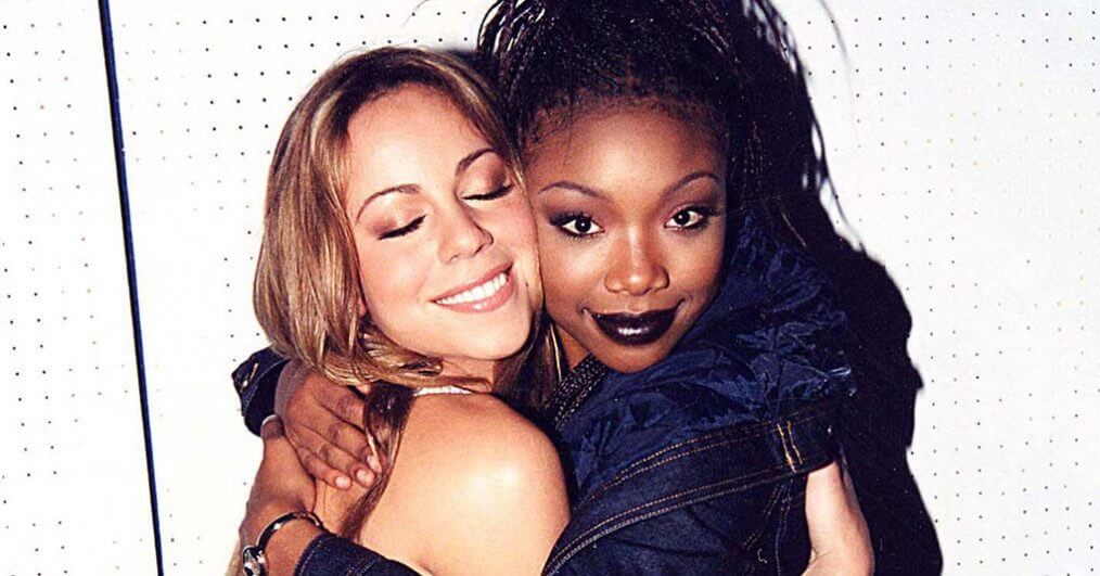 Brandy and Mariah Carey