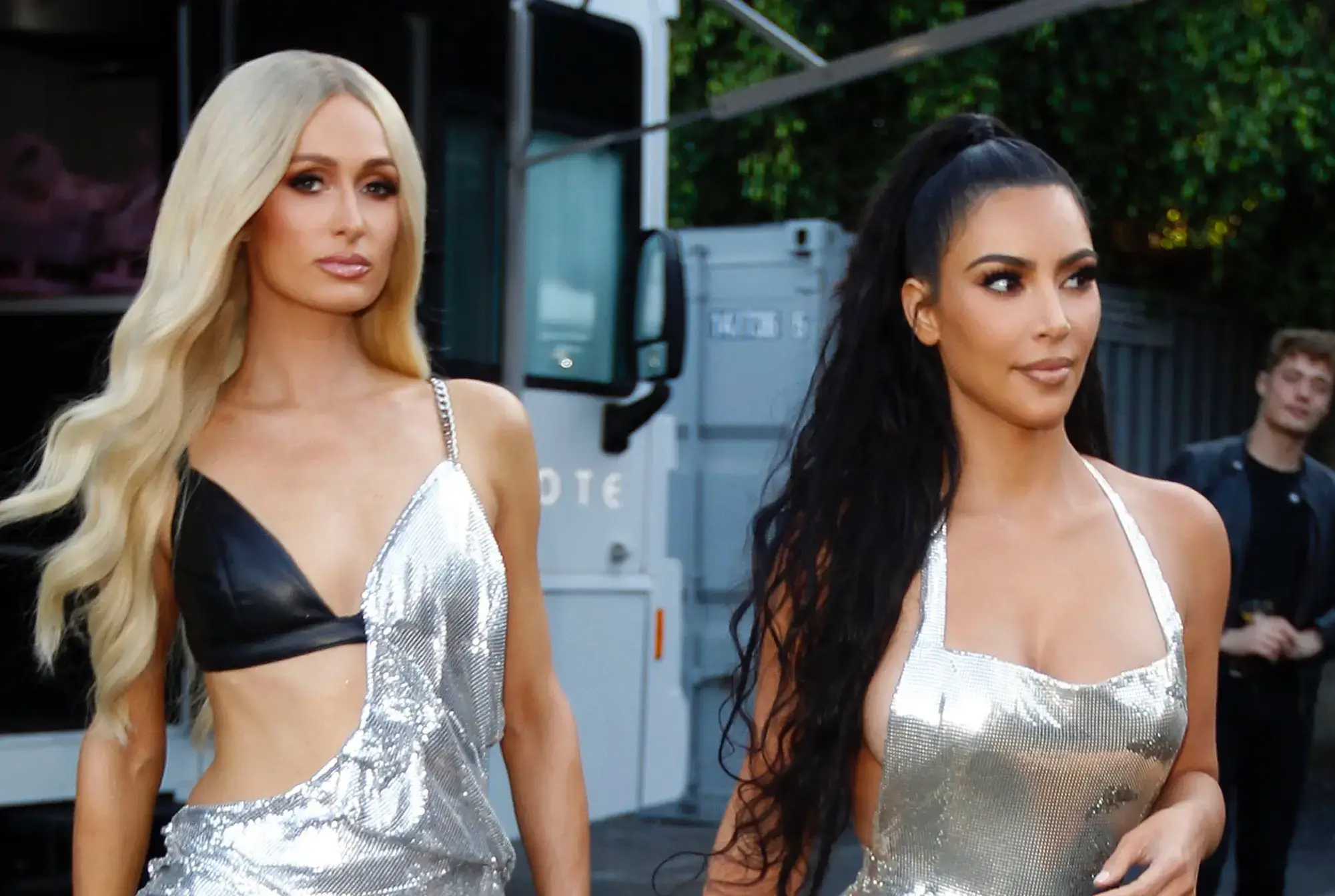 Kim Kardashian and Paris Hilton