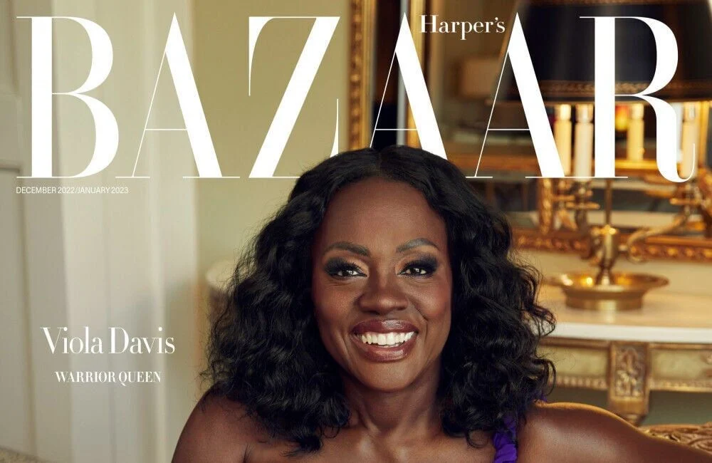 Viola Davis won the Icon award at the Harper’s Bazaar Women of the Year Awards 2022