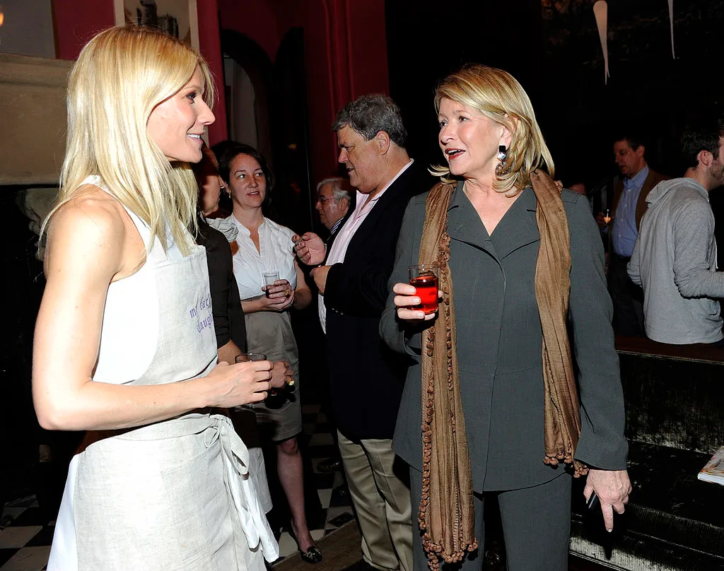 Gwyneth Paltrow and Martha Stewart