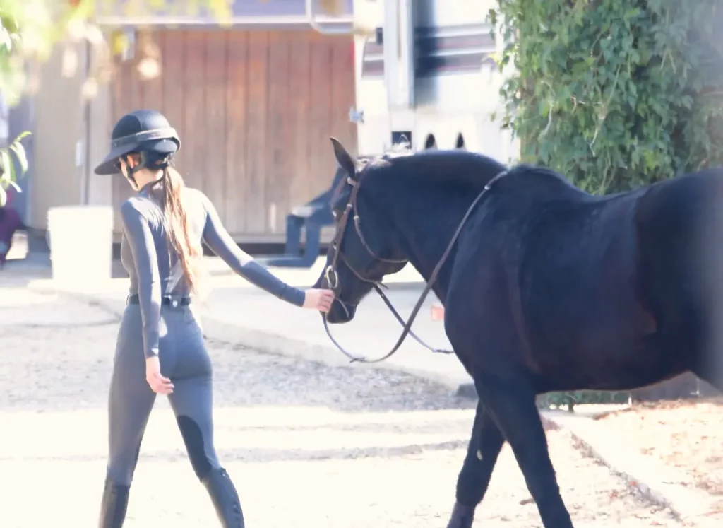 Kendall Jenner Horse Riding