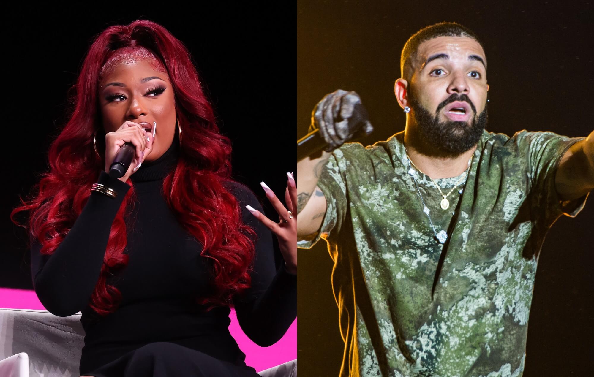 Meghan Thee Stallion and Drake