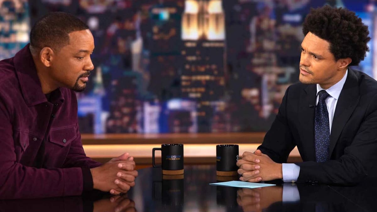 Will Smith on The Daily Show with Trevor Noah