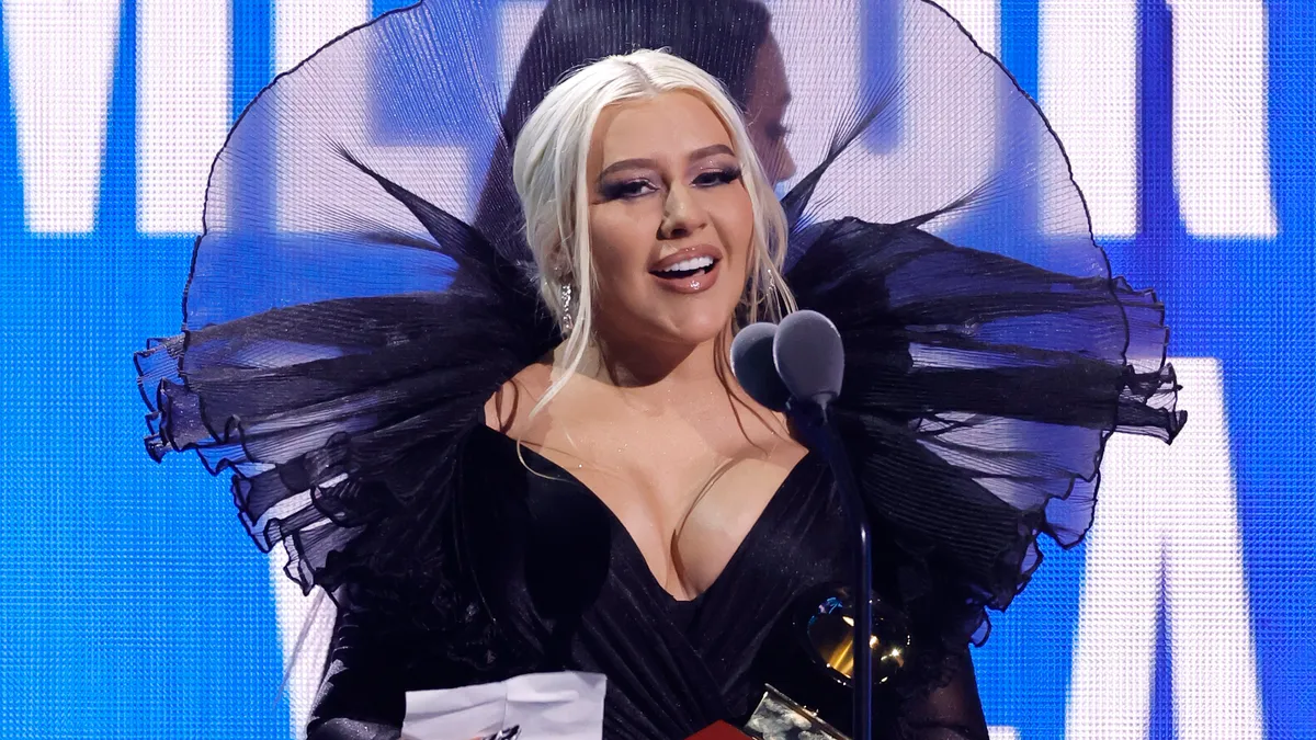Christina Aguilera wins the Latin Grammys